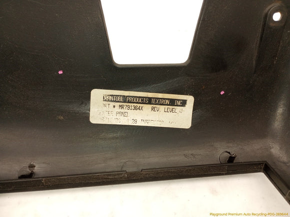 Mitsubishi Eclipse Center Dash Radio Bezel Trim