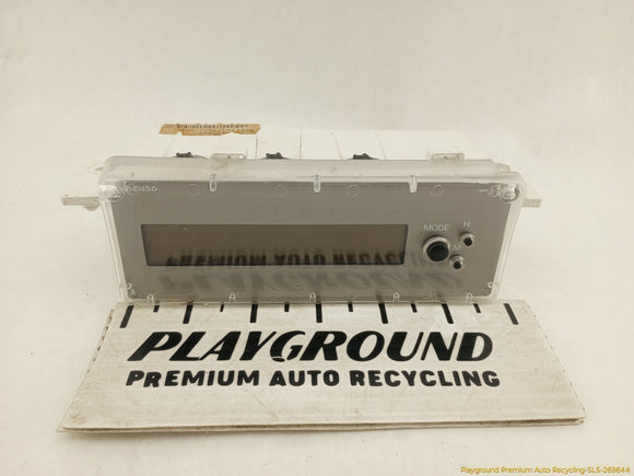 Mitsubishi Eclipse Information Display Screen