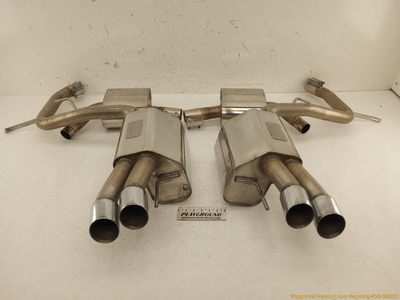 Mercedes SL500 Pair Of Aftermarket Eisenmann Rear Exhaust Mufflers