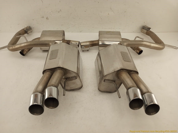 Mercedes SL500 Pair Of Aftermarket Eisenmann Rear Exhaust Mufflers