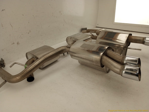 Mercedes SL500 Pair Of Aftermarket Eisenmann Rear Exhaust Mufflers