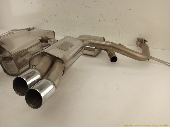 Mercedes SL500 Pair Of Aftermarket Eisenmann Rear Exhaust Mufflers