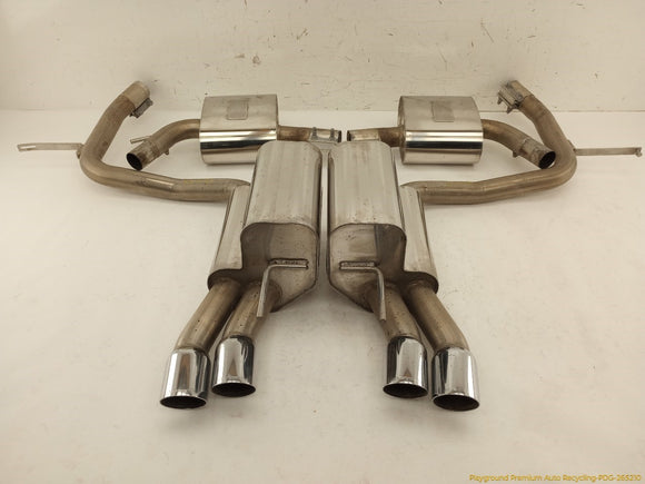 Mercedes SL500 Pair Of Aftermarket Eisenmann Rear Exhaust Mufflers