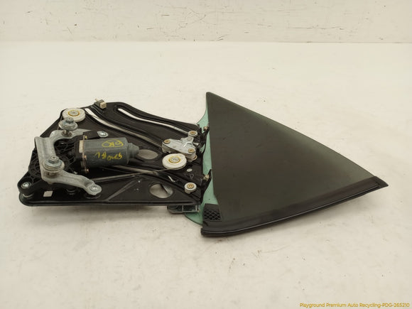 Mercedes SL500 Driver Left Rear Quarter Glass