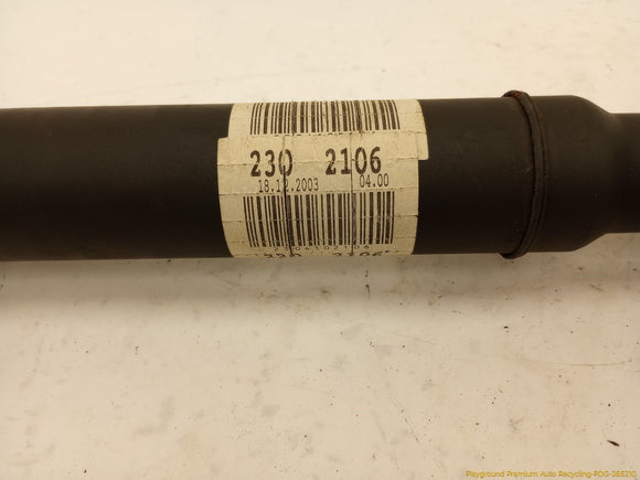 Mercedes SL500 Rear Drive Shaft