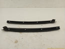 Mercedes SL500 Pair Of Front Door Window Belt Molding Strips-2