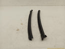 Mercedes SL500 Pair Of Front Door Window Belt Molding Strips-3