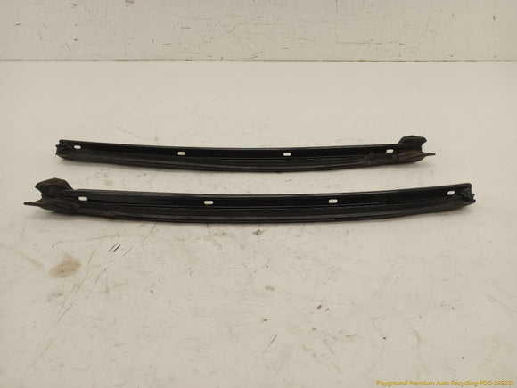 Mercedes SL500 Pair Of Front Door Window Belt Molding Strips