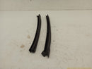 Mercedes SL500 Pair Of Front Door Window Belt Molding Strips-9
