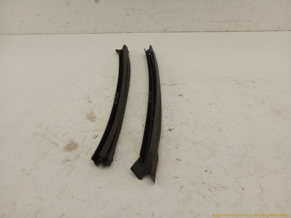 Mercedes SL500 Pair Of Front Door Window Belt Molding Strips