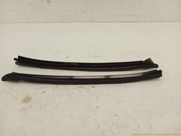 Mercedes SL500 Pair Of Front Door Window Belt Molding Strips
