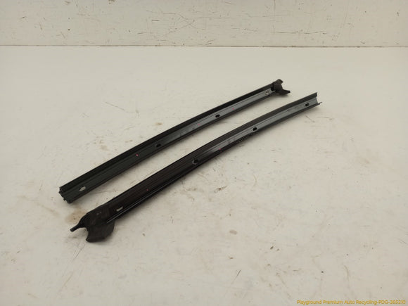 Mercedes SL500 Pair Of Front Door Window Belt Molding Strips