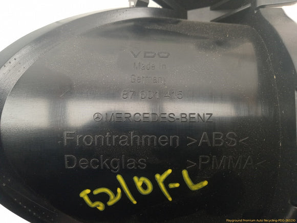 Mercedes SL500 Instrument Cluster Speedometer