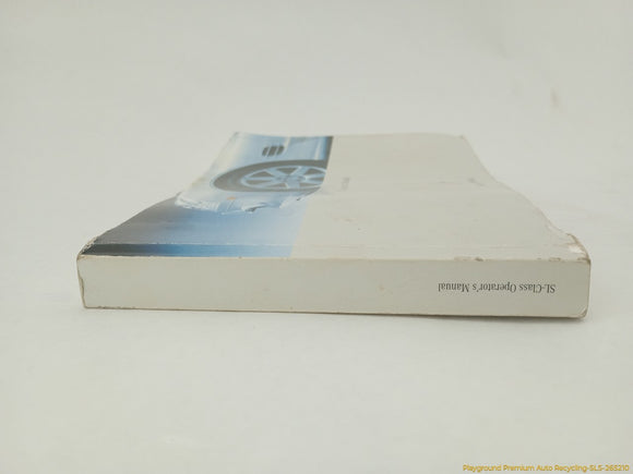 Mercedes SL500 Owner's Manual