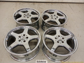 Mercedes SL500 Set Of 4 Staggered Alloy Wheels 5 Spoke