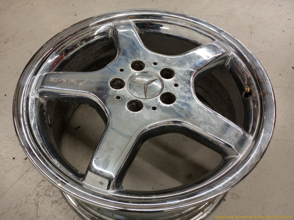 Mercedes SL500 Set Of 4 Staggered Alloy Wheels 5 Spoke