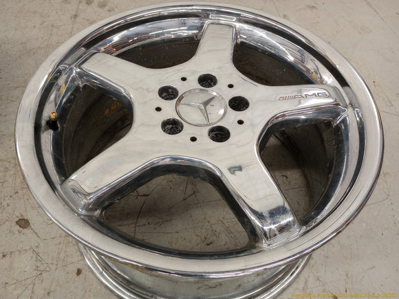 Mercedes SL500 Set Of 4 Staggered Alloy Wheels 5 Spoke
