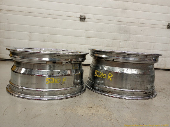 Mercedes SL500 Set Of 4 Staggered Alloy Wheels 5 Spoke
