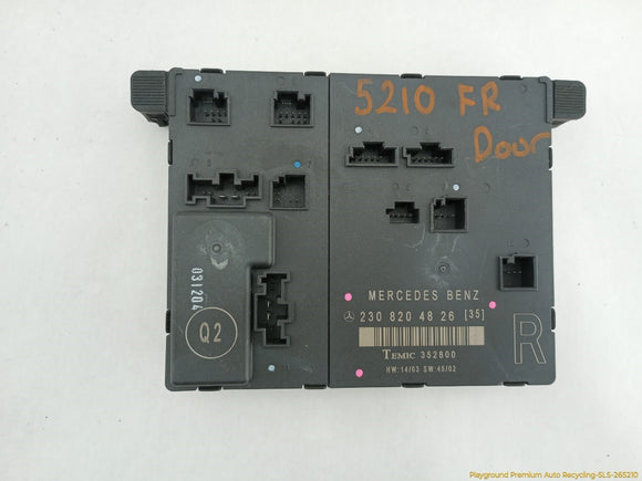 Mercedes SL500 Passenger Right Front Door Control Module