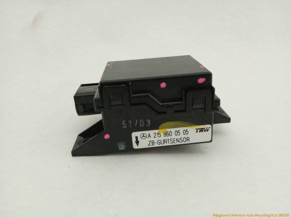 Mercedes SL500 Seat Belt Tension Control Module Sensor