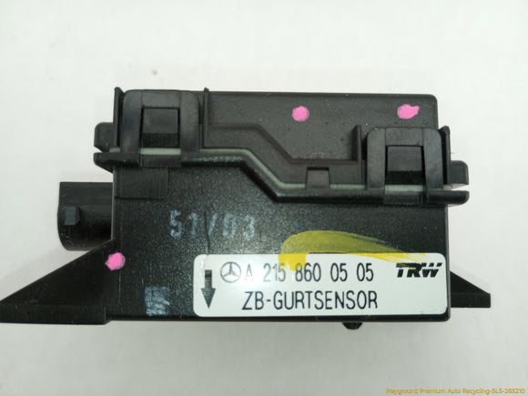 Mercedes SL500 Seat Belt Tension Control Module Sensor