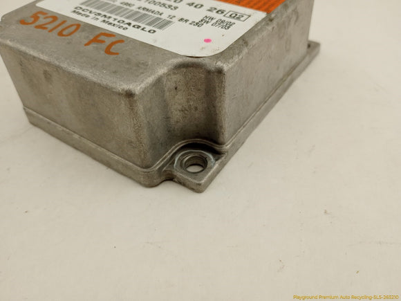 Mercedes SL500 Airbag Control Module