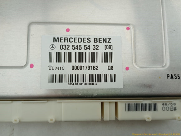 Mercedes SL500 Active Body Control Suspension Control Module