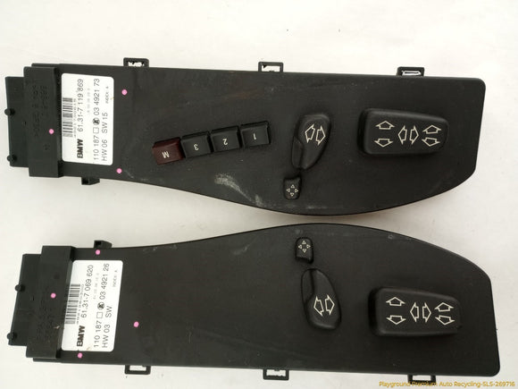 Land Rover Range Rover Pair Of Front Seat Control Switches