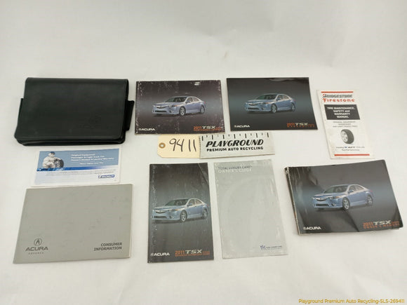Acura TSX Owner's Manual Set