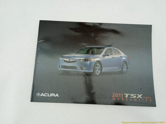 Acura TSX Owner's Manual Set