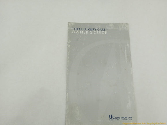Acura TSX Owner's Manual Set