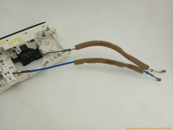 Mitsubishi Eclipse Climate Control Panel