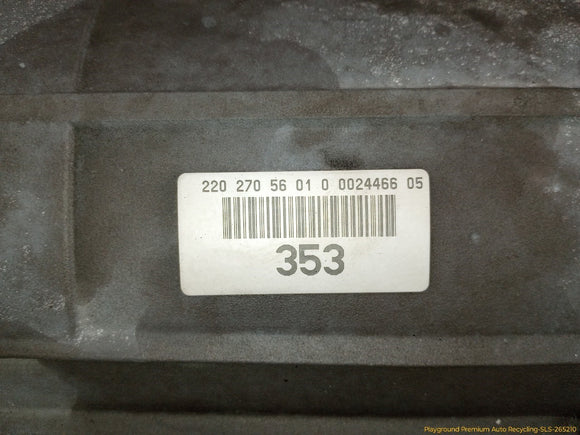 Mercedes SL500 Automatic Transmission