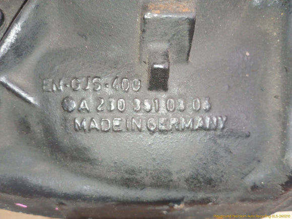 Mercedes SL500 Rear Differential Assembly