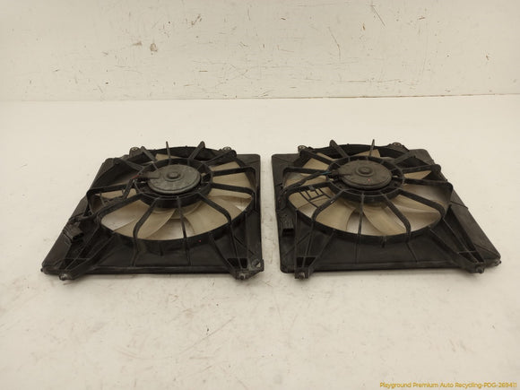 Acura TSX Pair Of Radiator & Condenser Cooling Fans