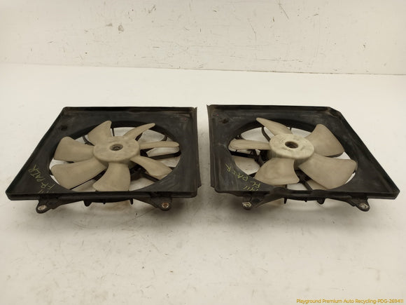 Acura TSX Pair Of Radiator & Condenser Cooling Fans