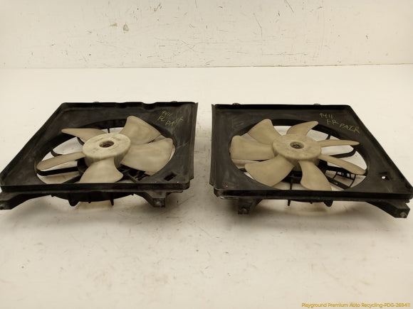 Acura TSX Pair Of Radiator & Condenser Cooling Fans