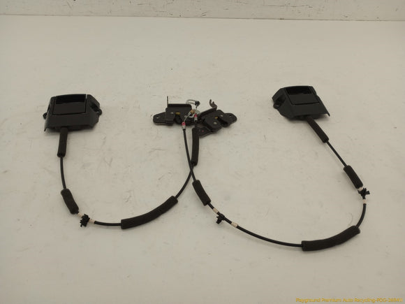 Acura TSX Rear Seat Release Latches and Cable Mechanism