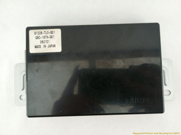 Acura TSX Driver Left Front Seat Control Module