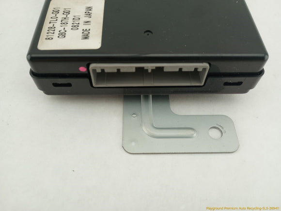 Acura TSX Driver Left Front Seat Control Module
