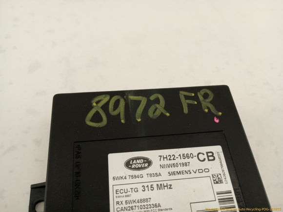 Land Rover Range Rover Sport Tire Pressure Monitoring System Control Module