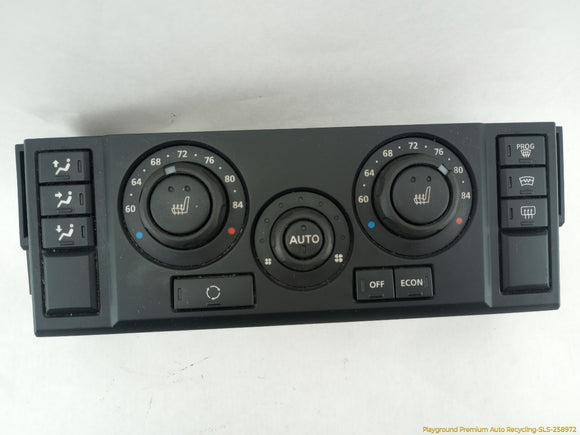 Land Rover Range Rover Sport Climate Control Panel