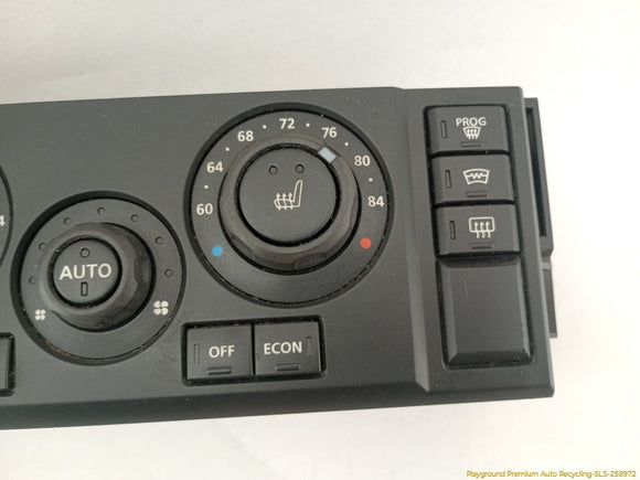 Land Rover Range Rover Sport Climate Control Panel