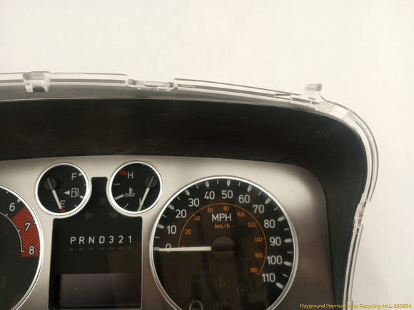 Hummer H3 Instrument Cluster Speedometer