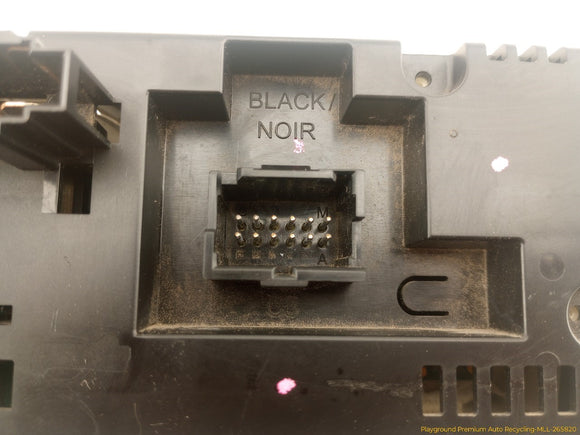 Hummer H3 Climate Control Panel