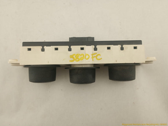 Hummer H3 Climate Control Panel