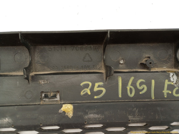 Mini Cooper S Front Bumper Lower Grille