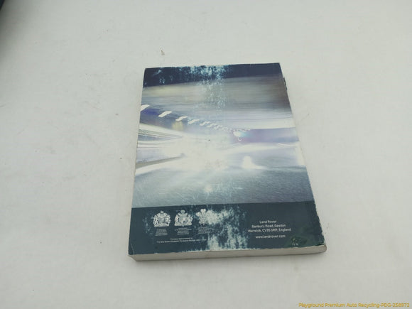 Land Rover Range Rover Sport Owner's Manual