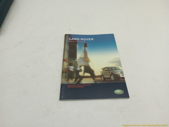 Land Rover Range Rover Sport Owner's Manual