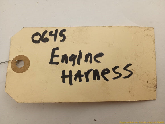 Ford Excursion Engine Wire Harness
